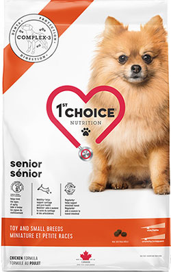 1st Choice Senior Toy & Small Breeds