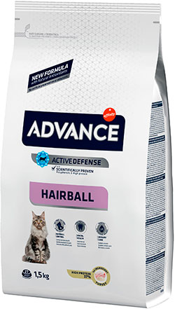 Advance Cat Hairball Turkey & Rice