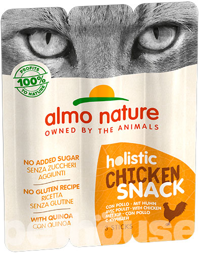 Almo Nature Holistic Snack Cat Палички з куркою для котів