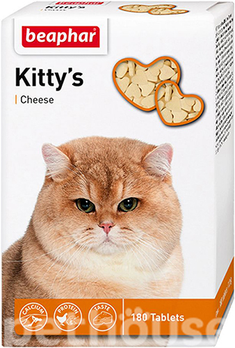 Beaphar Kitty's Cheese - витамины для взрослых кошек