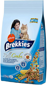 Brekkies Excel Cat Rolls Fish