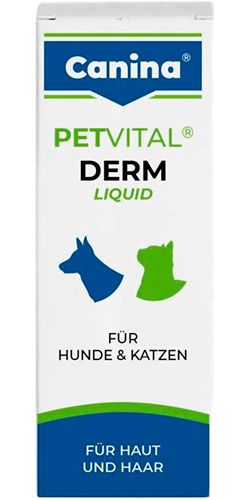 Canina PETVITAL Derm-Liguid Тоник для проблемной кожи и шерсти