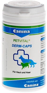 Canina PETVITAL Dеrm-Caps Таблетки для проблемной кожи и шерсти