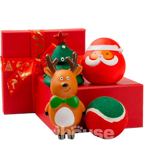 Christmas Toys Набор новогодних игрушек для собак, фото 3
