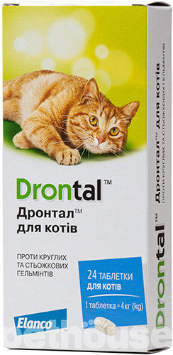 Дронтал Таблетки для котів