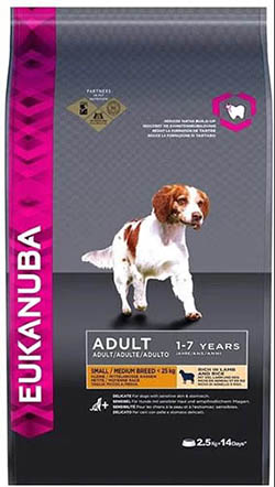Eukanuba Adult Small & Medium Lamb and Rice