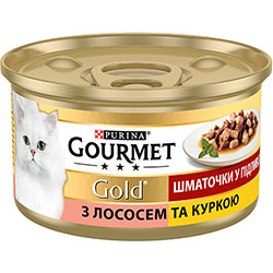 Gourmet Gold  с лососем и цыпленком