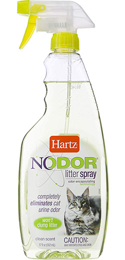 Hartz Nodor Litter Spray c ароматом