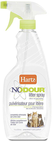 Hartz Nodor Litter Spray Уничтожитель запаха для кошачьих туалетов