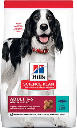 Hill's SP Canine Adult Medium Breed Tuna & Rice