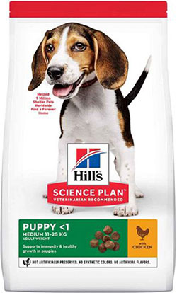 Hill's SP Puppy Medium Breed Chicken