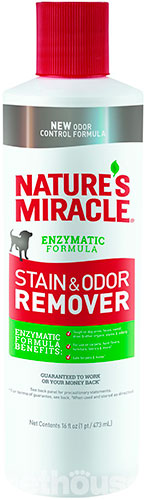 Nature's Miracle Dog Stain & Odor Remover, розчин