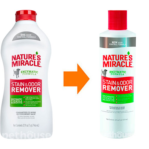Nature's Miracle Dog Stain & Odor Remover, раствор, фото 2