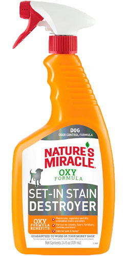 Nature's Miracle Stain & Odor Remover, Orange-Oxy Power, spray
