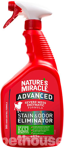 Nature's Miracle Advanced Dog Stain and Odor Eliminator, спрей