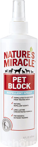 Nature's Miracle Pet Block Спрей-отпугиватель для собак