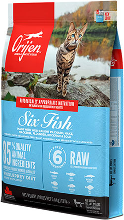 Orijen 6 Fresh Fish Cat 45/20