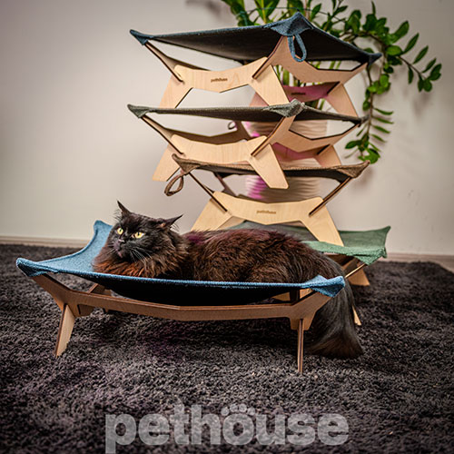 Pethouse Лежанка-гамак Gray для котів, фото 8