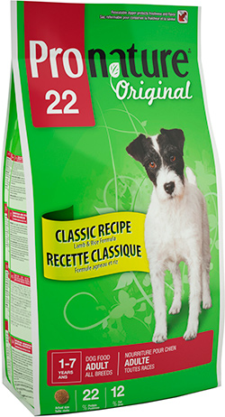 Pronature Original Dog adult lamb and rice