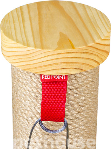 Red Point Кігтеточка-стовпчик джутова, 76 см, фото 3