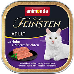 Animonda Vom Feinsten для котів, з куркою та морепродуктами