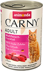 Animonda Carny для котів, м'ясний коктейль