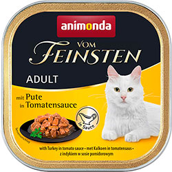 Animonda Vom Feinsten для котів, з індичкою в томатному соусі
