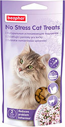 Beaphar No Stress Cat Treats - подушечки для зняття стресу у котів
