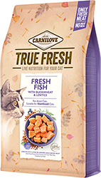 Carnilove Cat True Fresh Fish with Buckwheat & Lentils
