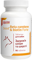 Dolfos Dolvit Beta carotene & biotin forte
