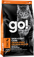 GO! Solutions Skin+Coat Care Grain-Free Salmon Cat Recipe