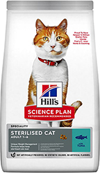 Hill's SP Feline Adult Sterilised Cat With Tuna