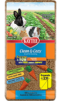 Kaytee Clean & Cozy Vegetable Garden - подстилка в клетку для грызунов