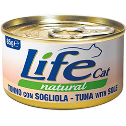 LifeCat Тунець з камбалою для котів