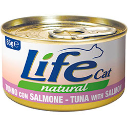 LifeCat Тунець з лососем для котів