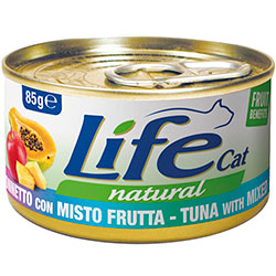 LifeCat Тунець з фруктовим міксом для котів
