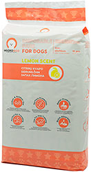 Misoko&Co Пеленки "Щенки и лапки" с ароматом лимона для собак, большие