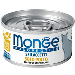 Monge Monoprotein Cat Solo Flakes of Chicken