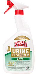 Nature's Miracle Urine Destroyer Cat Stain & Odor Remover, спрей