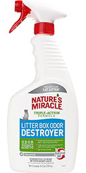 Nature's Miracle Litter Box Odor Destroyer, спрей