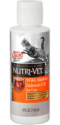 Nutri-Vet Wild Alaskan salmon oil for cats