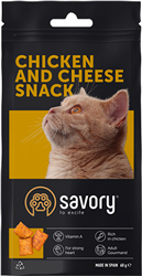 Savory Cats Snacks Pillows Gourmand with Chicken & Cheese
