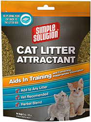 Simple Solution Cat Litter Attractant - средство для приучения котенка к туалету