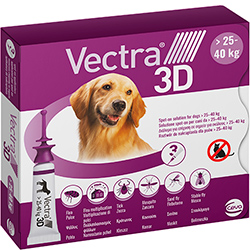 Vectra 3D Капли для собак весом от 25 до 40 кг