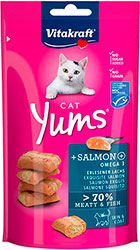 Vitakraft Cat Yums з лососем та Омега-3