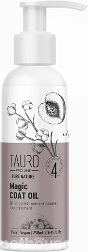 Tauro Pro Line Pure Nature Magic Coat Oil Натуральна олія для догляду за шерстю собак і котів