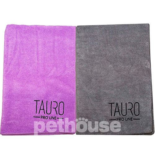 Tauro Pro Line Рушник для котів і собак з мікрофібри, фіолетовий, фото 5
