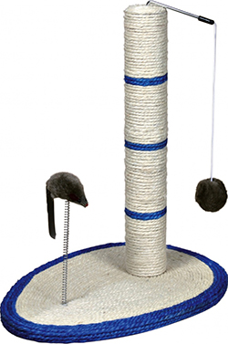 Trixie Когтеточка с мышкой на пружине
