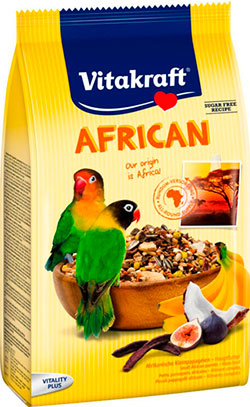 Vitakraft African для маленьких видов африканских попугаев