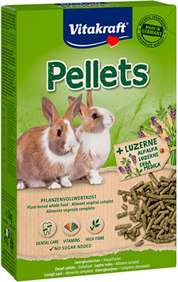 Vitakraft Pellets для кроликов в гранулах с солодом
